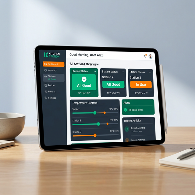 PrepDot SaaS Dashboard UI